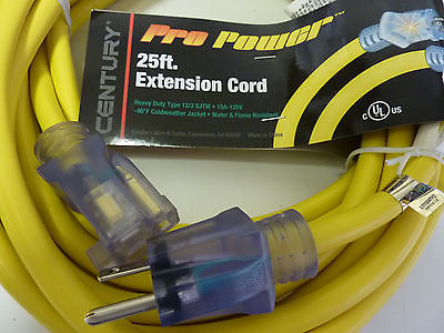 14-3 power extension cord by 25 ft